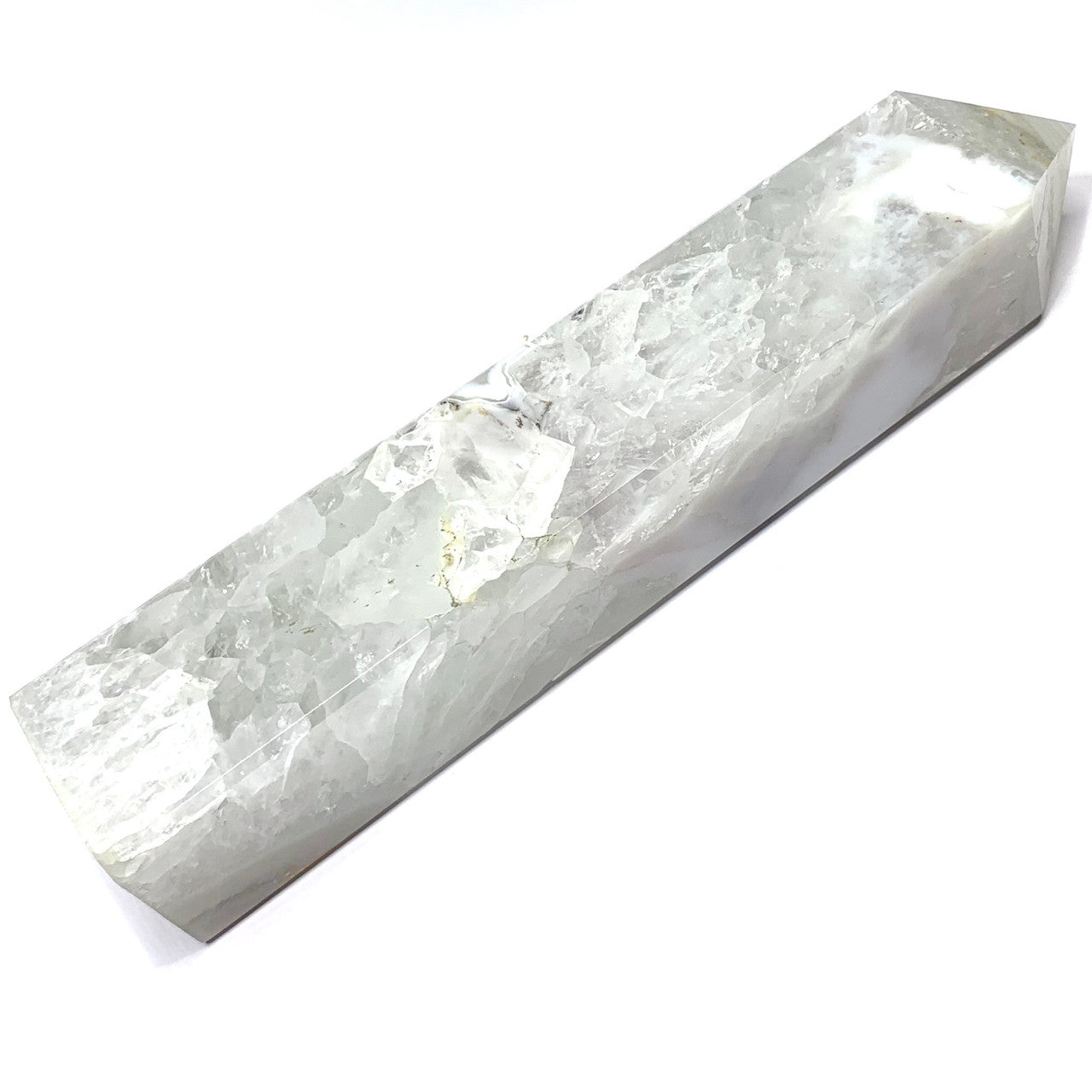 One of a Kind Agate in Quartz Tower Stone-6 1/2 x 1 1/4"