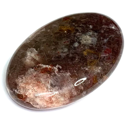 One of a Kind Fire Quartz Palm Stone-2 1/2 x 1 1/4-NC4803 (NC4803)