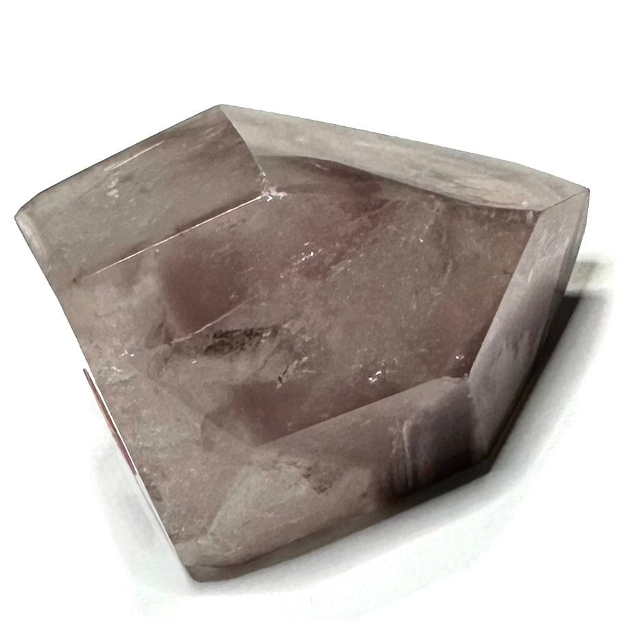 One of a Kind Pink Lithium Quartz with Rainbow Inclusions Stone Tower-1 x 1"