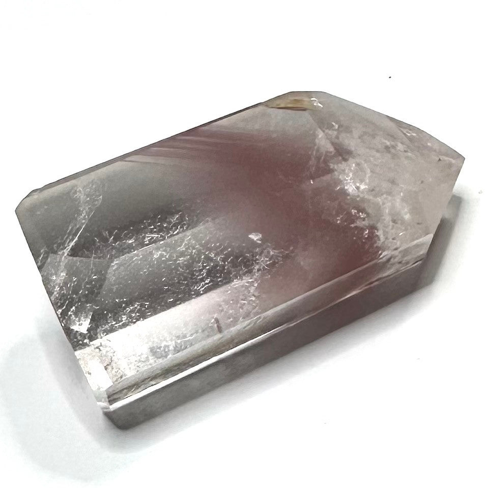 One of a Kind Pink Lithium Quartz with Rainbow Inclusions Stone Tower-1 1/2 x 3/4"-NC6146