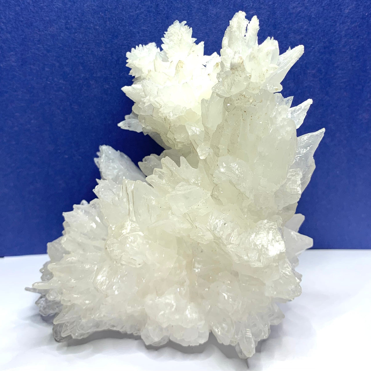 One of a Kind Aragonite Crystal Cluster-4 3/4 x 4 x 3" (NC4852)