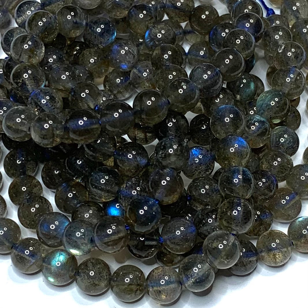 Labradorite Smooth round Beads-6mm-AA Grade (SP4854)