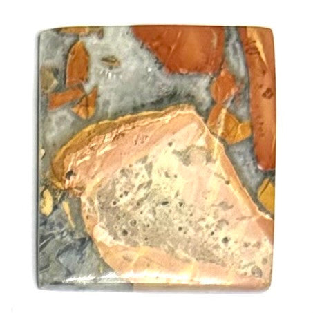 One of a Kind Maligano Jasper Cabochon-29 x 26mm