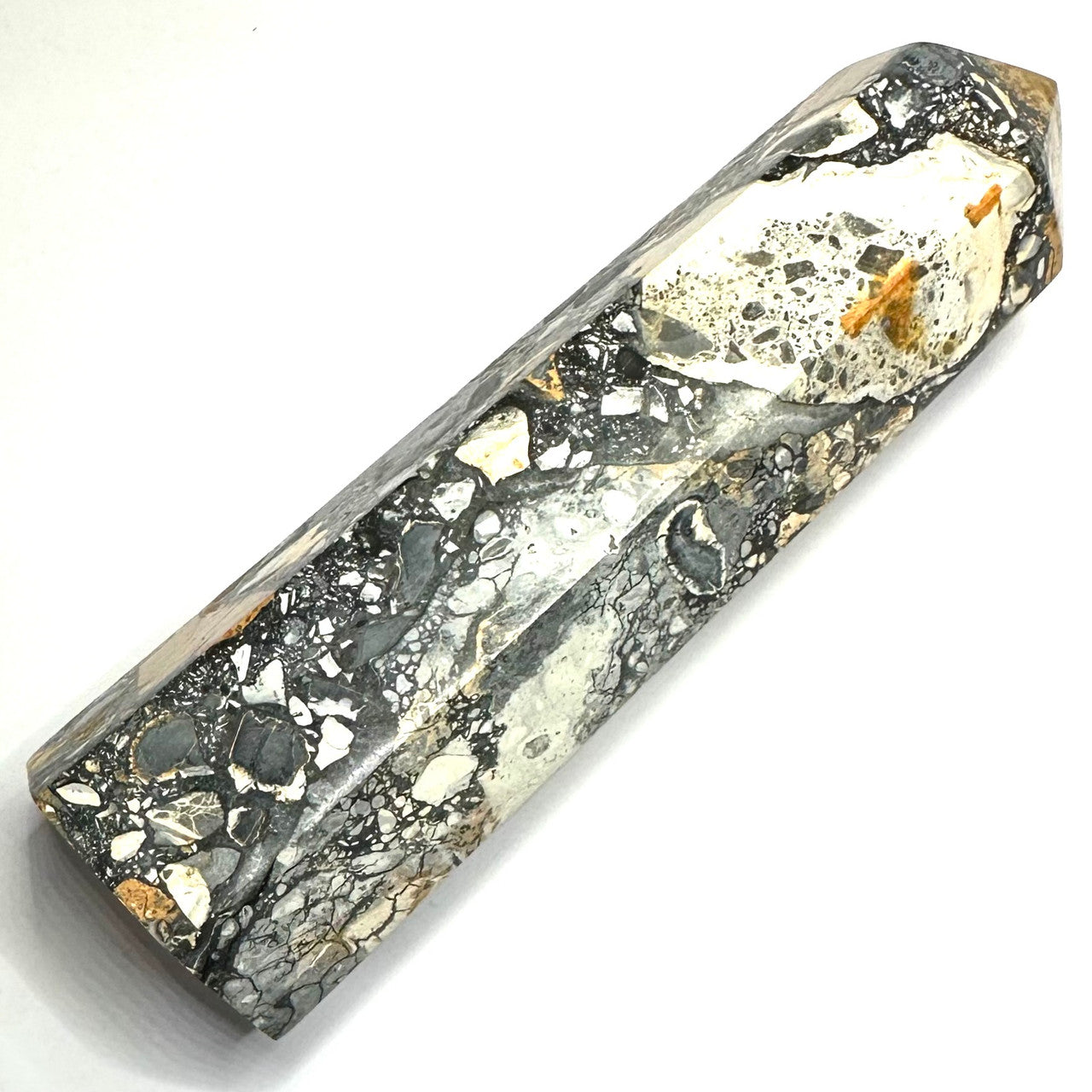 One of a Kind Maligano Jasper Stone Tower-7 x 2 1/4" (NC5313)