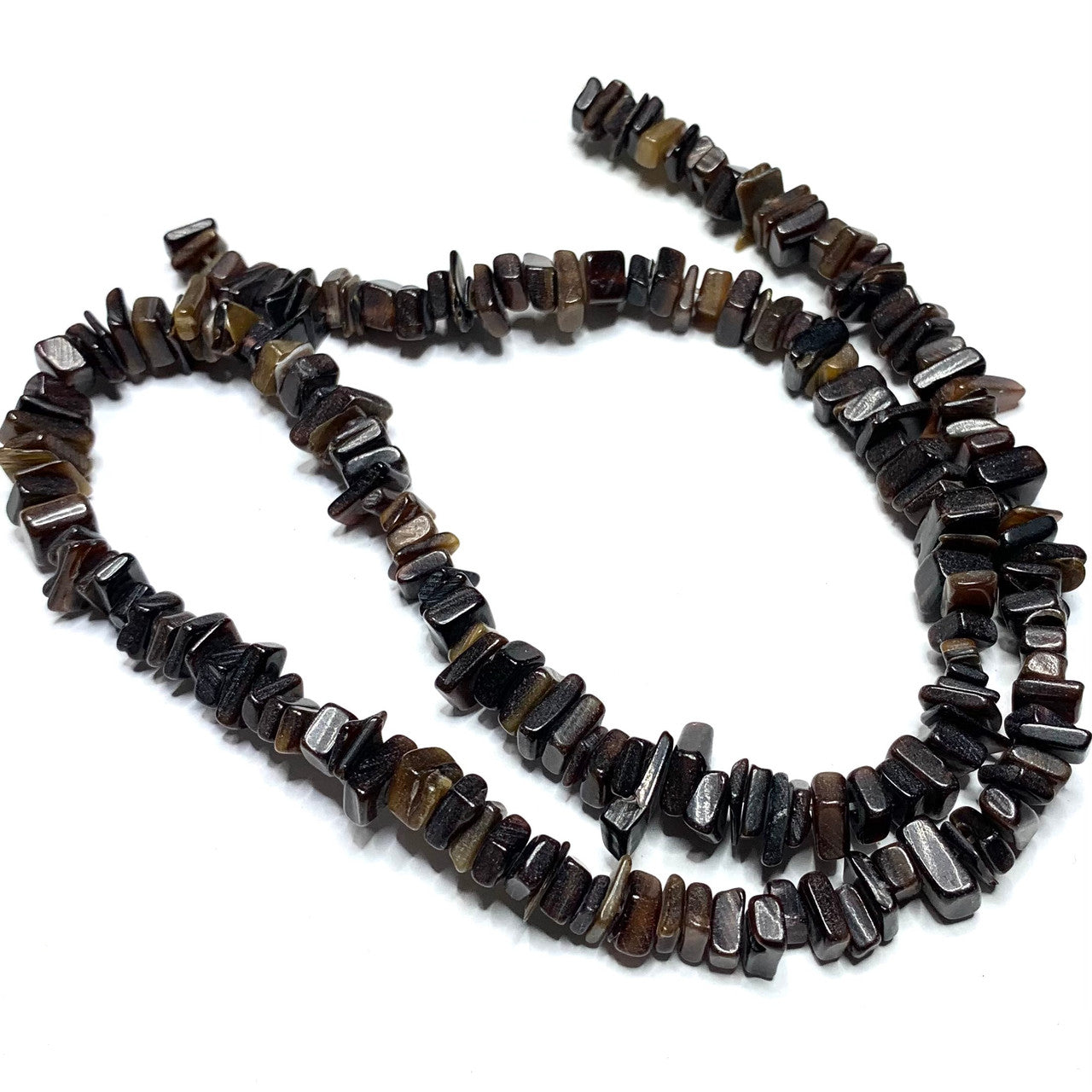 Vintage Natural Buffalo Horn Chip Beads -6mm Avg.