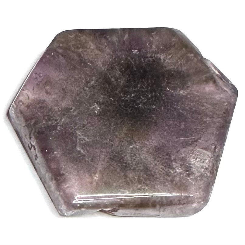 One of a Kind Super 7 + Ametrine and Pyrite Stone Slab-1 3/4"