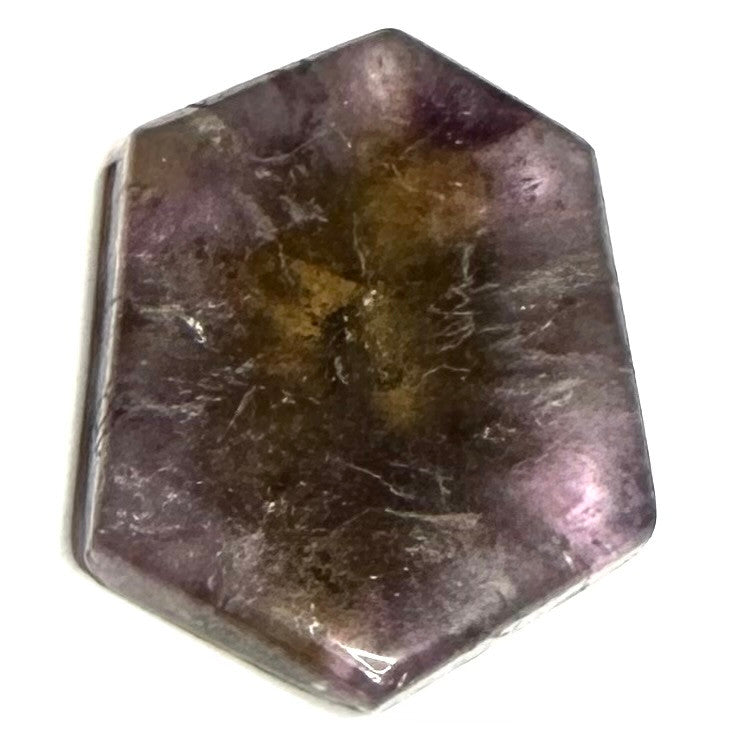 RARE-One of a Kind Super Seven + Ametrine and Pyrite Stone Slab-2 x 1 1/2"