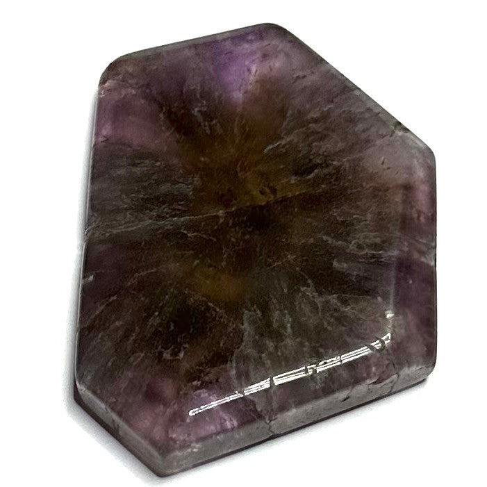 One of a Kind Super 7 + Ametrine and Pyrite Stone Slab-2 1/4 x 1 1/2"