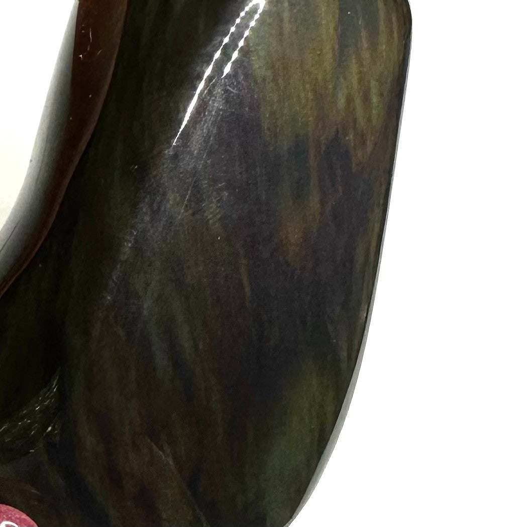 One of a Kind Rainbow Obsidian Polished Stone-2 1/2 x 1 1/4"