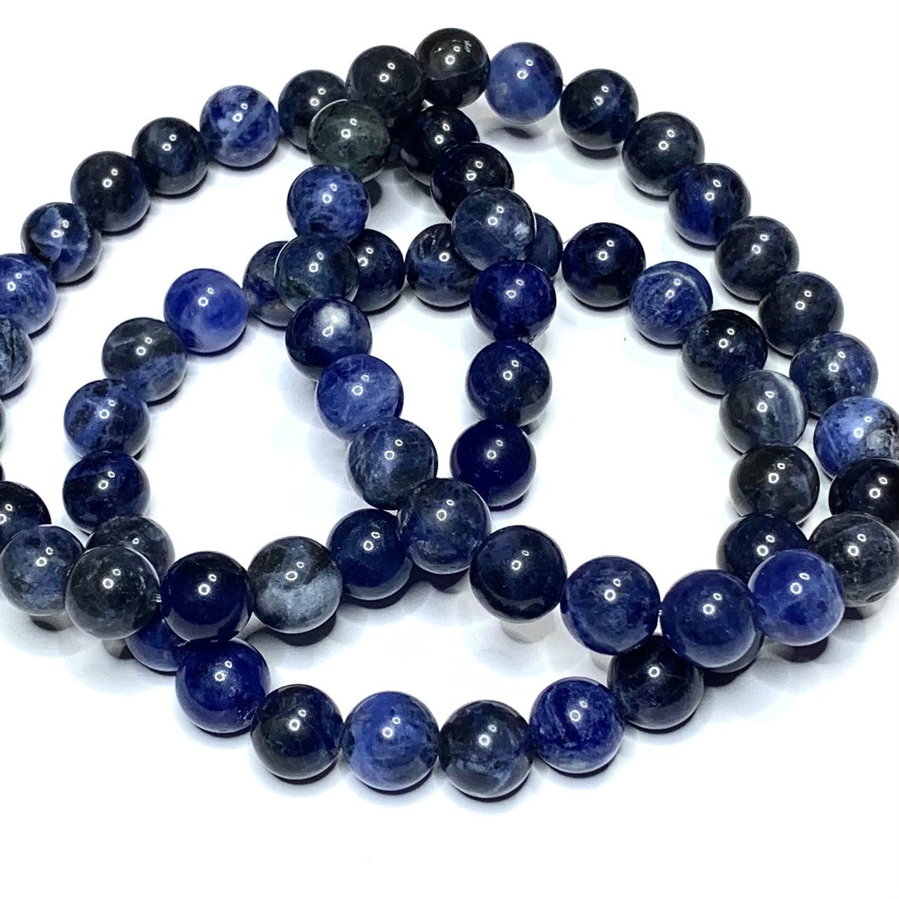 Sodalite Mala Bead Bracelet-8mm (NC4879)
