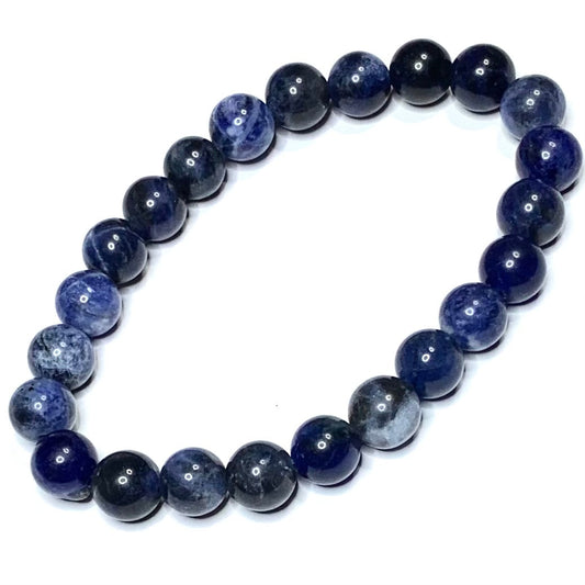 Sodalite Mala Bead Bracelet-8mm (NC4879)