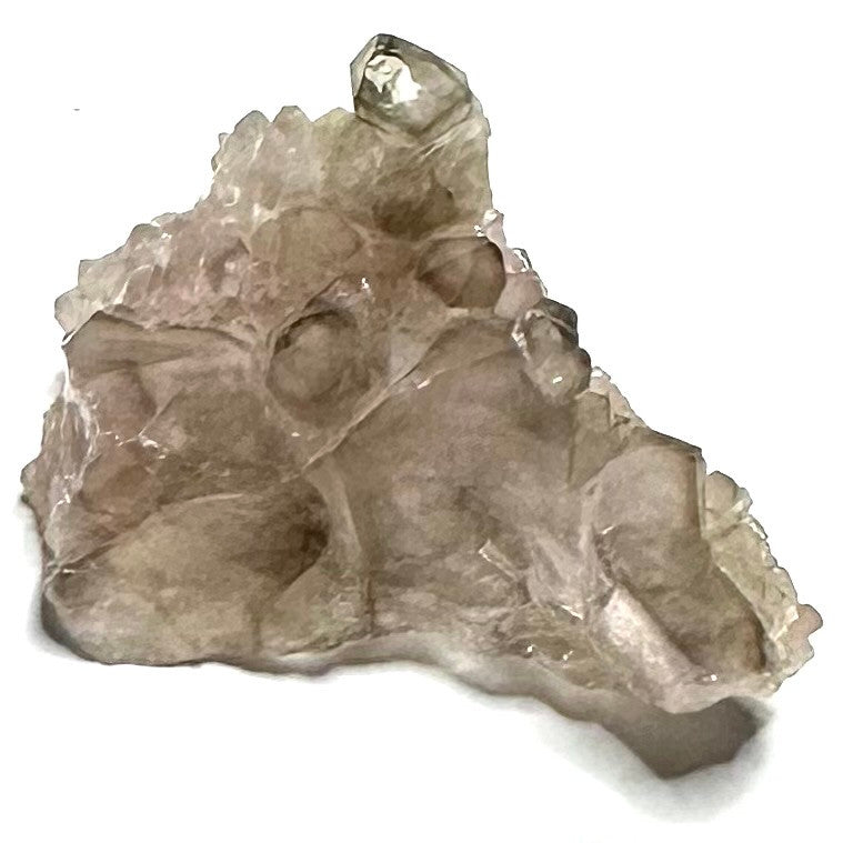 RARE-One of a Kind Canga Rosa Crystalized Rose Quartz Druzy Cluster-1 1/2 x 1"