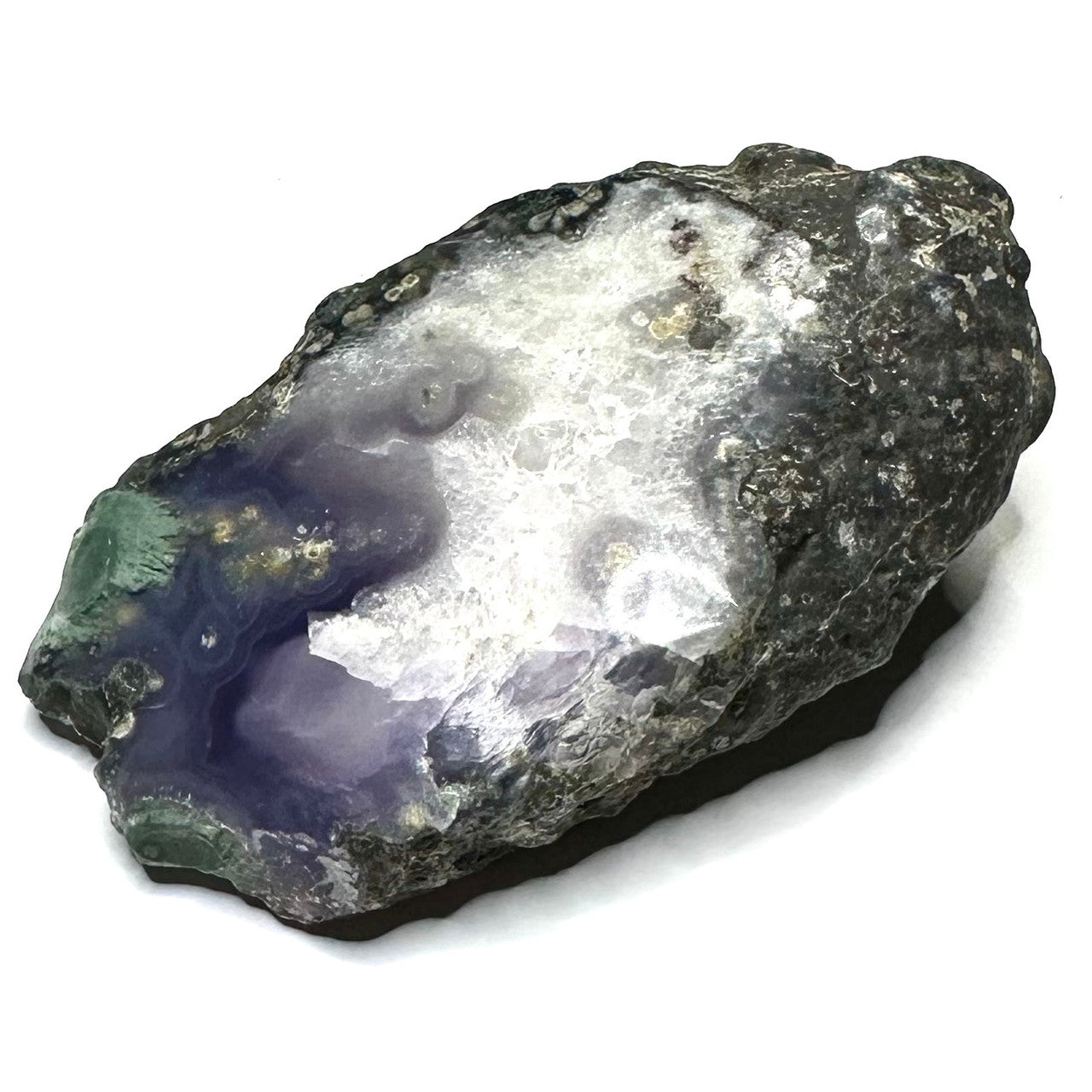 One of a Kind Purple Chalcedony Specimen Stone-3 1/4 x 2 "