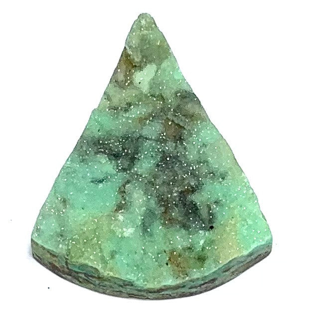One of a Kind Chrysoprase Druzy Cabochon-34 x 26mm (CAB4962)