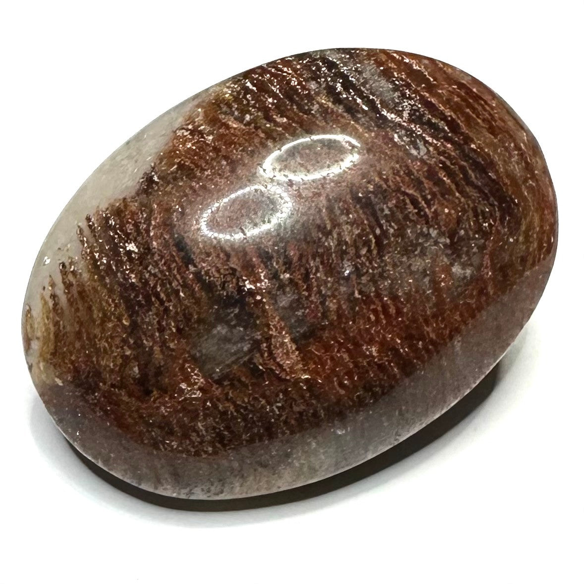 1,000 Layer Quartz Palm Stones-2 x 1 1/4" Avg.