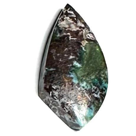 RARE-One of a Kind Cooper in Chrysocolla Cabochon-35 x 16mm (CAB5379)