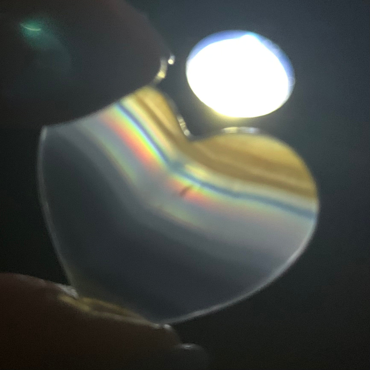 One of a Kind Iris Agate Cabochon-24 x 21mm (CAB5003)
