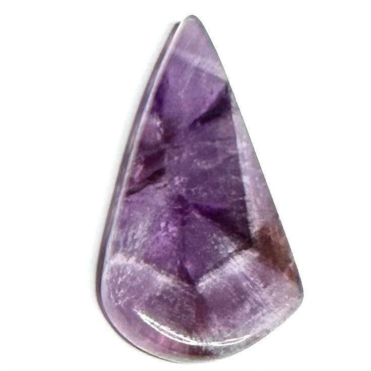 RARE-One of a Kind Trapiche Amethyst Cabochon-35 x 19mm