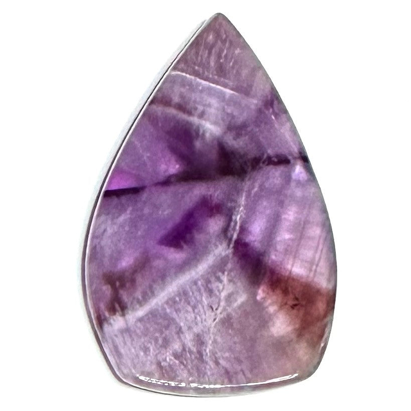 RARE-One of a Kind Trapiche Amethyst Cabochon-50 x 30mm