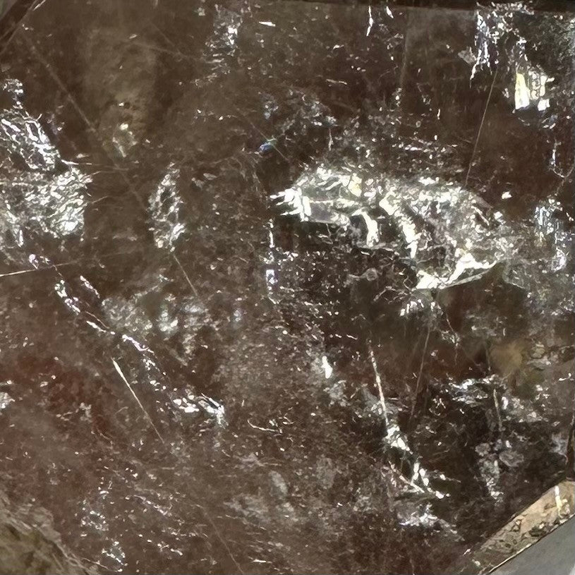 One of a Kind Rutilated Garden Quartz Freeform Stone-1 3/4 x 1"