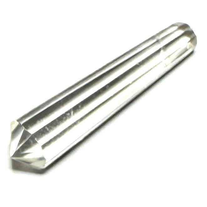 One of a Kind Faceted Crystal Quartz Double Terminated Point Stone-44 x 10mm (NC5405)