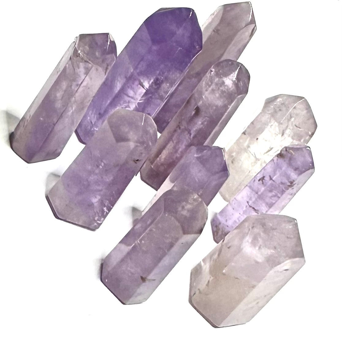 Amethyst Stone Tower Lot-10 Towers-31-43mm