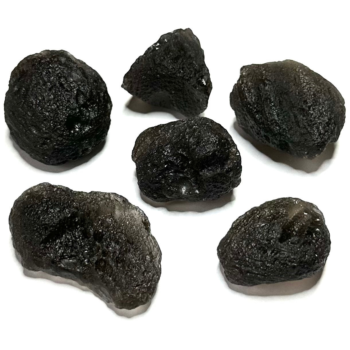 RARE-Indonesian Tektite Stones-Smaller-28mm Avg. (NC5429)