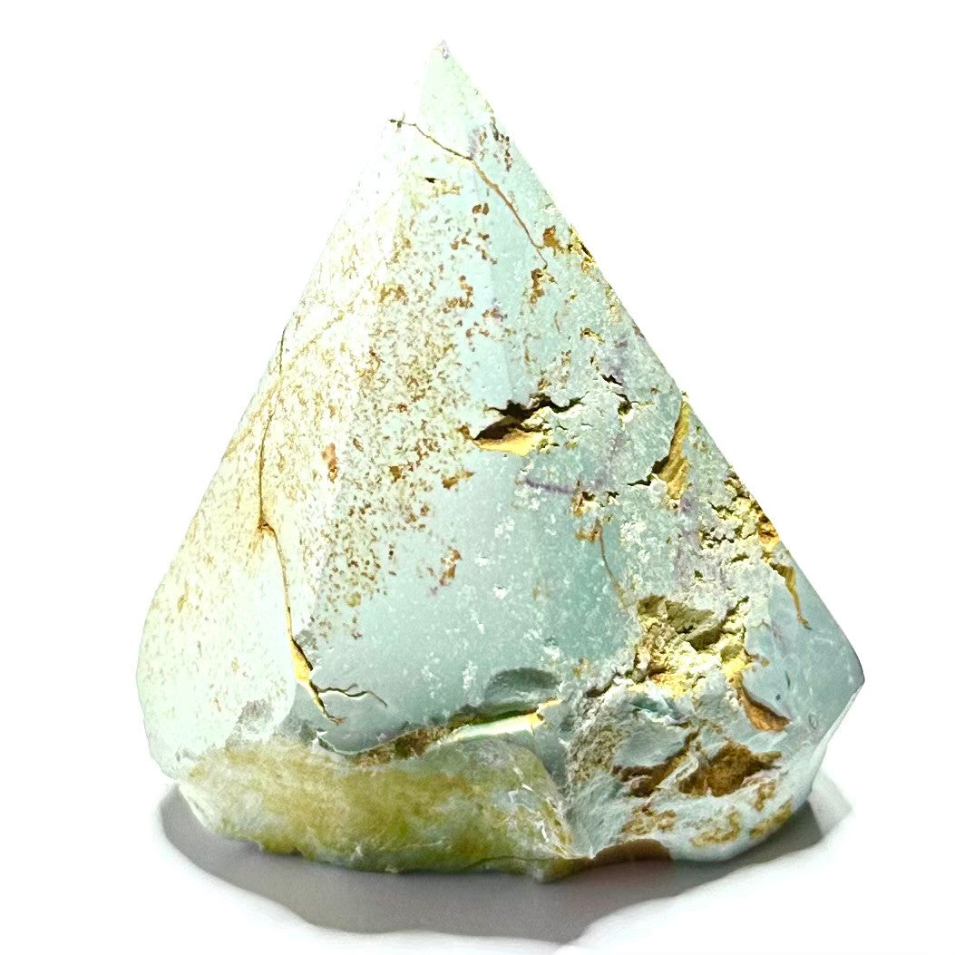 One of a Kind Arizona Turquoise Tower Stone-3 1/4 x 2 3/4" (NC5473)