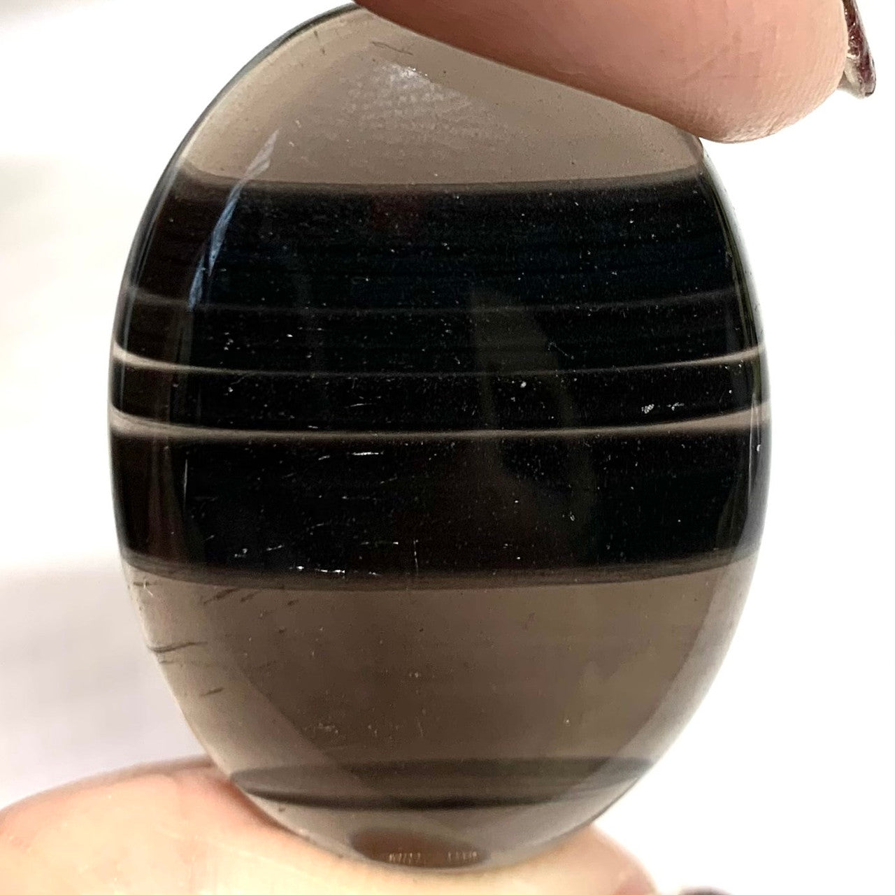 One of a Kind Midnight Obsidian Oval Cabochon-34 x 25mm (CAB3725)