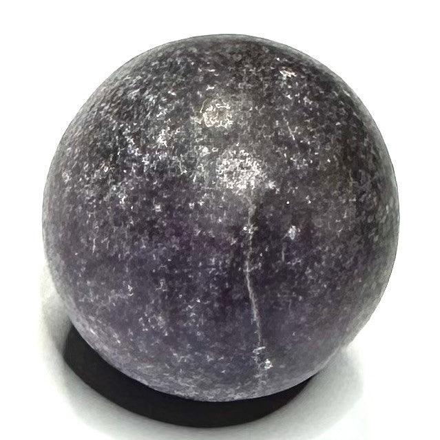 One of a Kind Lepidolite Stone Sphere-1 1/4"-NC5486 (NC5486)