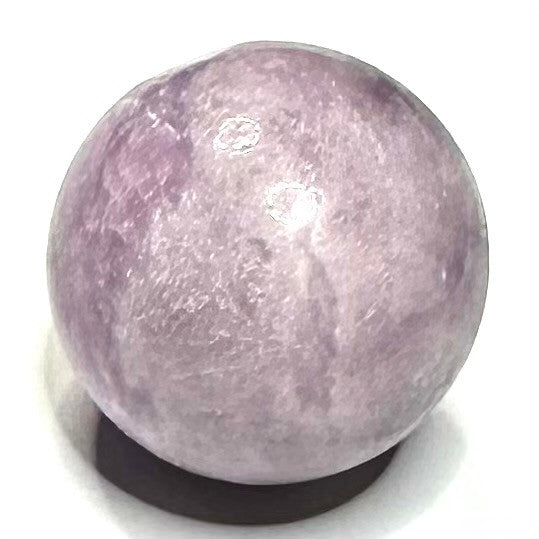 One of a Kind Lepidolite Stone Sphere-1 1/4"-NC5487 (NC5487)