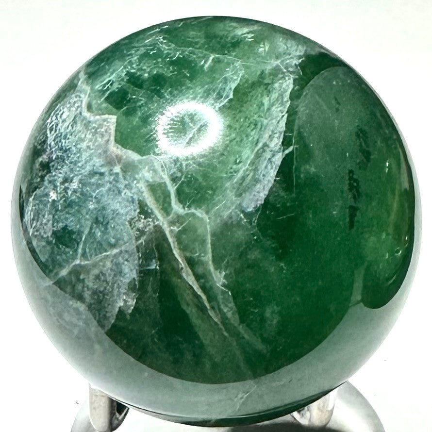 One of a Kind Green Fluorite Sphere Stone-2"-NC5498 (NC5498)