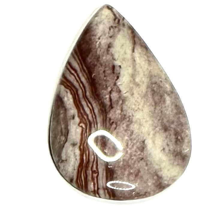 One of a Kind Rosetta Jasper Cabochon-41 x 26mm