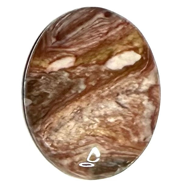One of a Kind Rosetta Jasper Cabochon-35 x 27mm