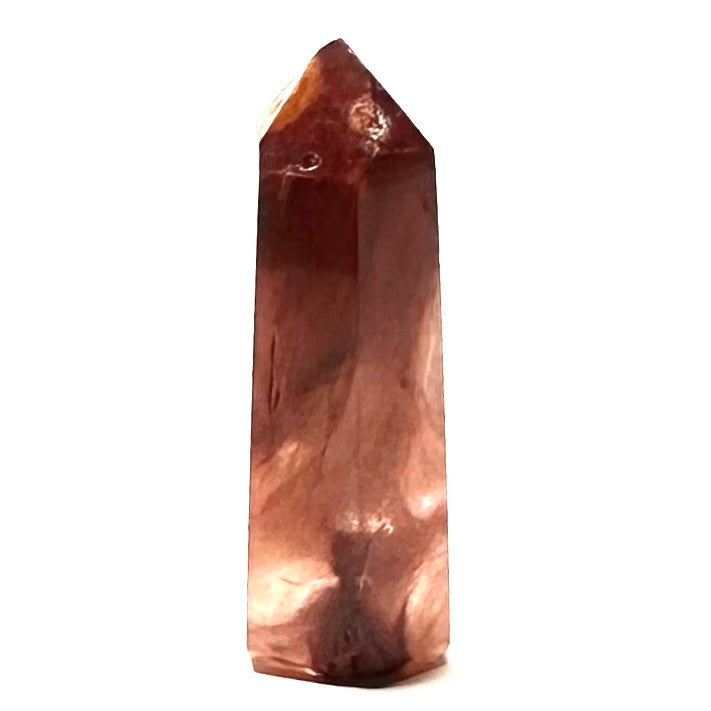 RARE-One of a Kind Amphibole Quartz Tower Stone-36 x 14mm (NC5543)