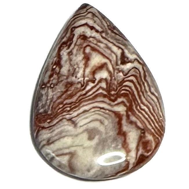 One of a Kind Rosetta Jasper Cabochon-36 x 25mm