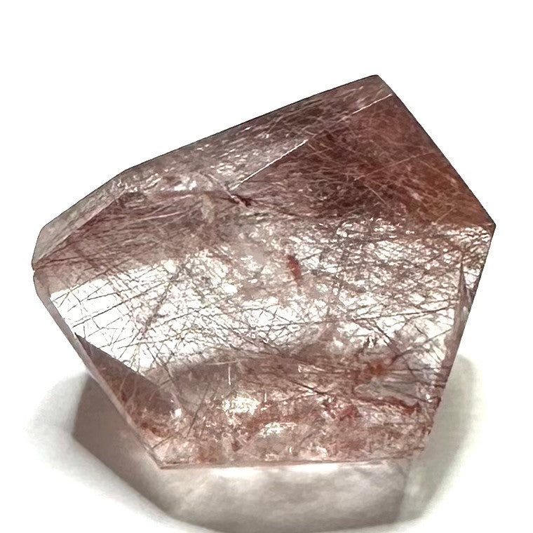 One of a Kind Rutile Quartz Freeform Stone-18 x 14mm (NC5547)