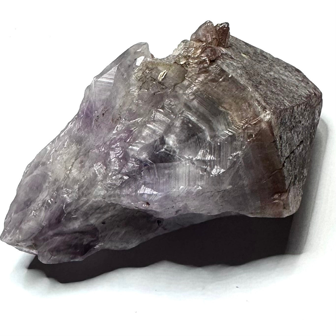 One of a Kind Brazilian Auralite Raw Unpolished Point-3 1/2 x 2 1/4" (NC5587)