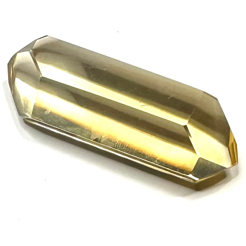 One of a Kind Citrine Double Terminated Point Stone-51 x 18mm (NC5618)