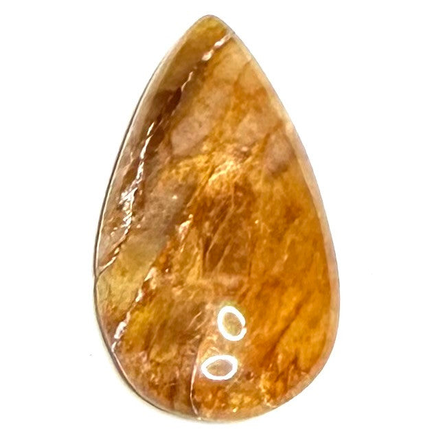 One of a Kind Golden Healer Quartz Domed Cabochon-44 x 25 x 9mm