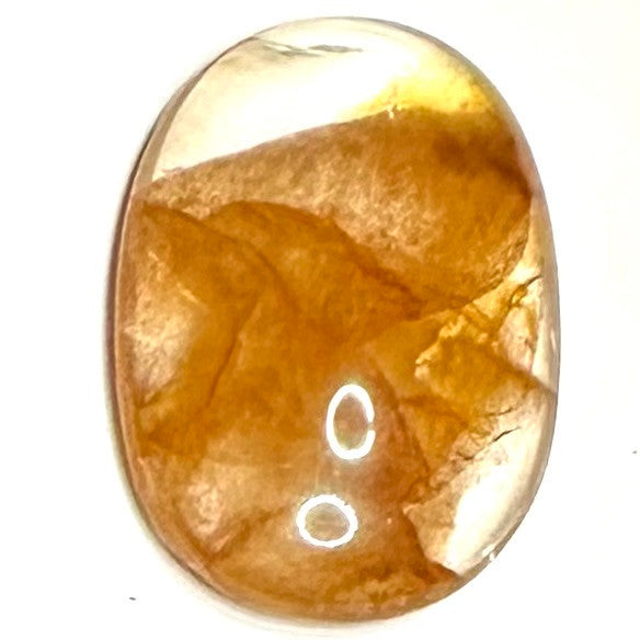 One of a Kind Golden Healer Quartz Domed Cabochon-37 x 25 x 9mm