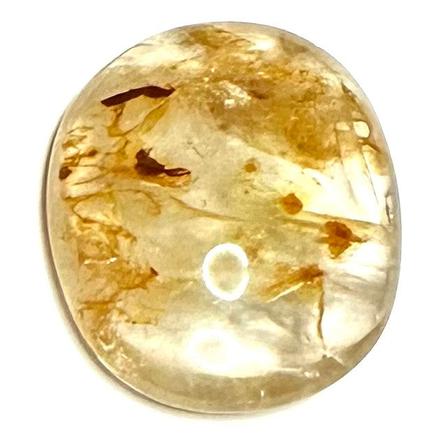 One of a Kind Golden Healer Quartz Domed Cabochon-36 x 29 x 9mm