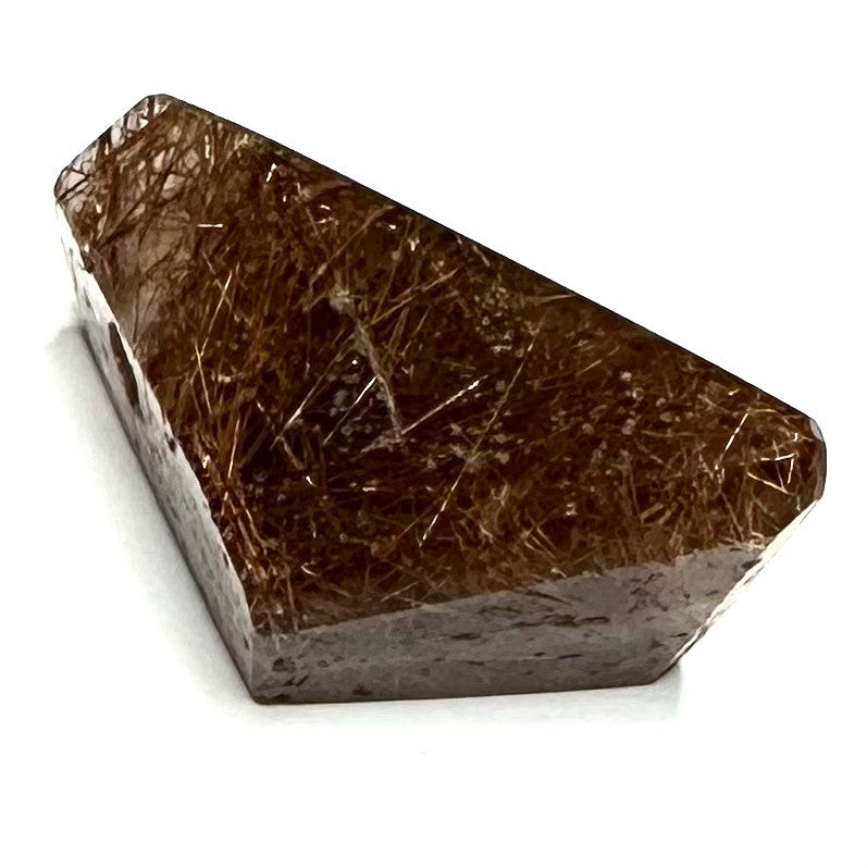 One of a Kind Rutile Quartz Freeform Stone Pendant-31 x 22mm