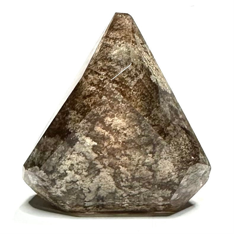 One of a Kind Garden Quartz-Lodalite with Rainbow Inclusions Stone-1 3/4 x 1 1/2"1 (NC5638)