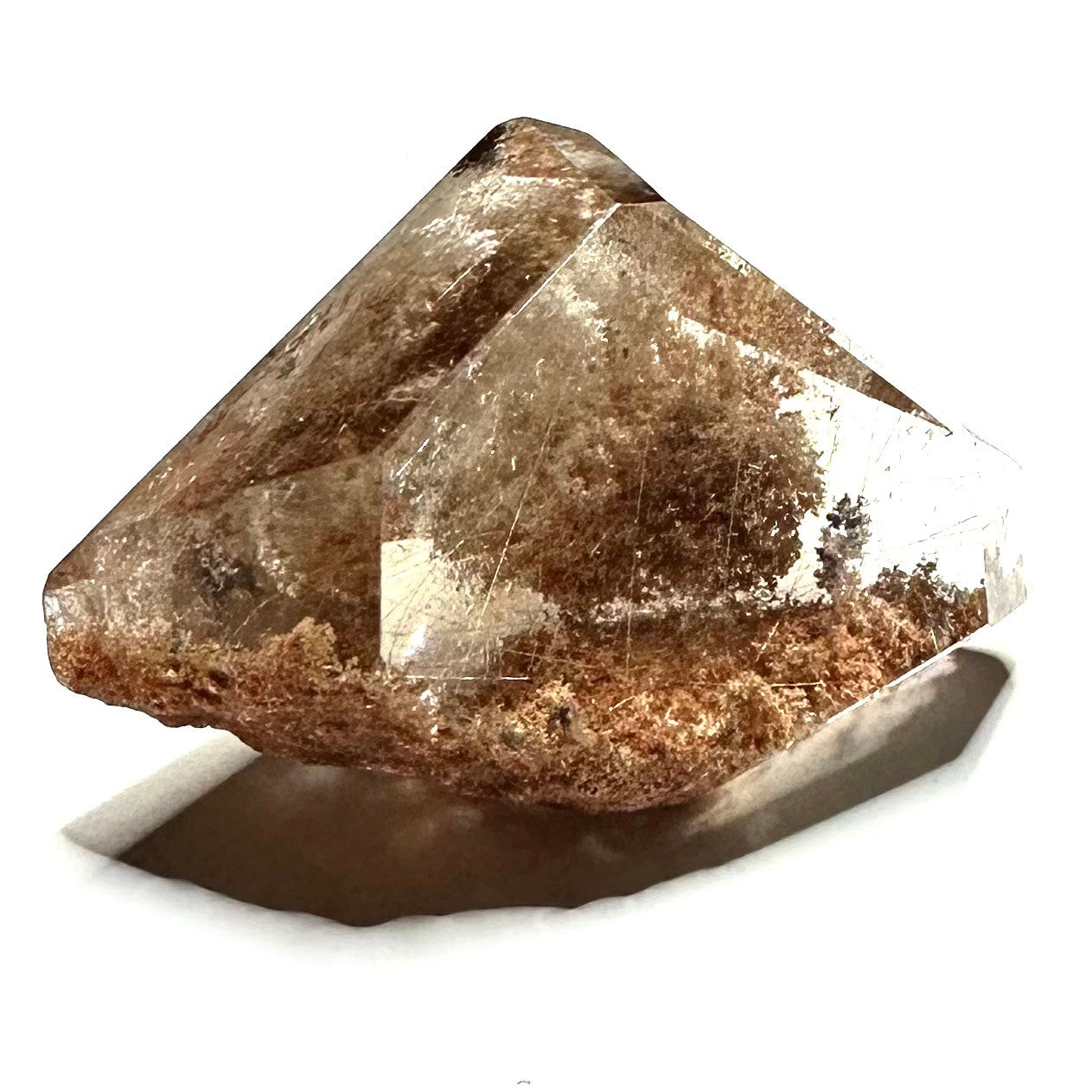 Lodalite Lens | Garden Quartz | Quartz Crystal