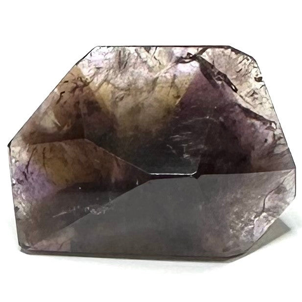 One of a Kind Ametrine with Rainbow Inclusions Freeform Stone-1 1/2 x 1"