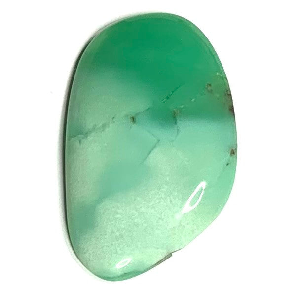 One of a Kind Freeform Chrysoprase Cabochon-35 x 19mm (CAB3975)