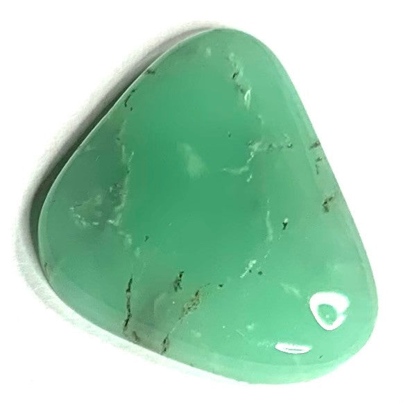 One of a Kind Freeform Chrysoprase Cabochon-22 x 18mm (CAB3981)