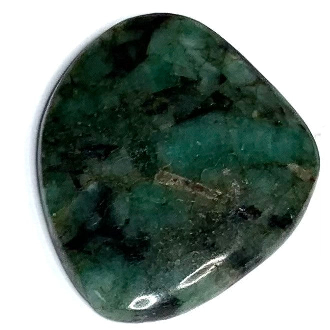 One of a Kind Emerald Matrix Freeform Cabochon-35 x 29mm-AAA Grade (CAB4053)