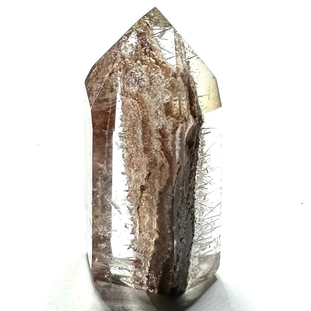 One of a Kind Garden Quartz with Rainbow Inclusions Mini Stone Tower-1 3/4 x 3/4"